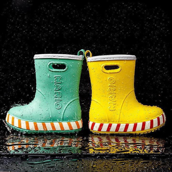 Mario Candy Color Soft-Sole Rain Boots