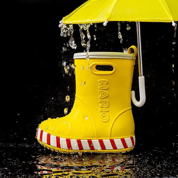 Mario Candy Color Soft-Sole Rain Boots