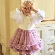 Melisa Long Sleeve Puffy Party Tutu Dress - MomyMall