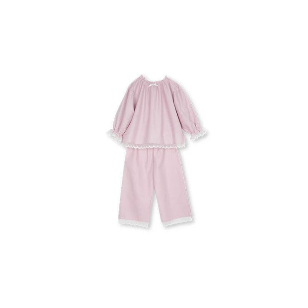 Millie Lace Loungewear Set - MomyMall Pink / 2-3 Years