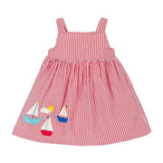 Mini Sailboat Striped Dress