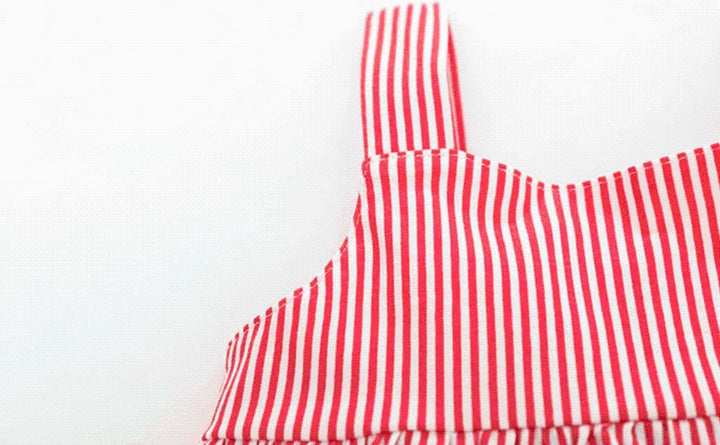 Mini Sailboat Striped Dress