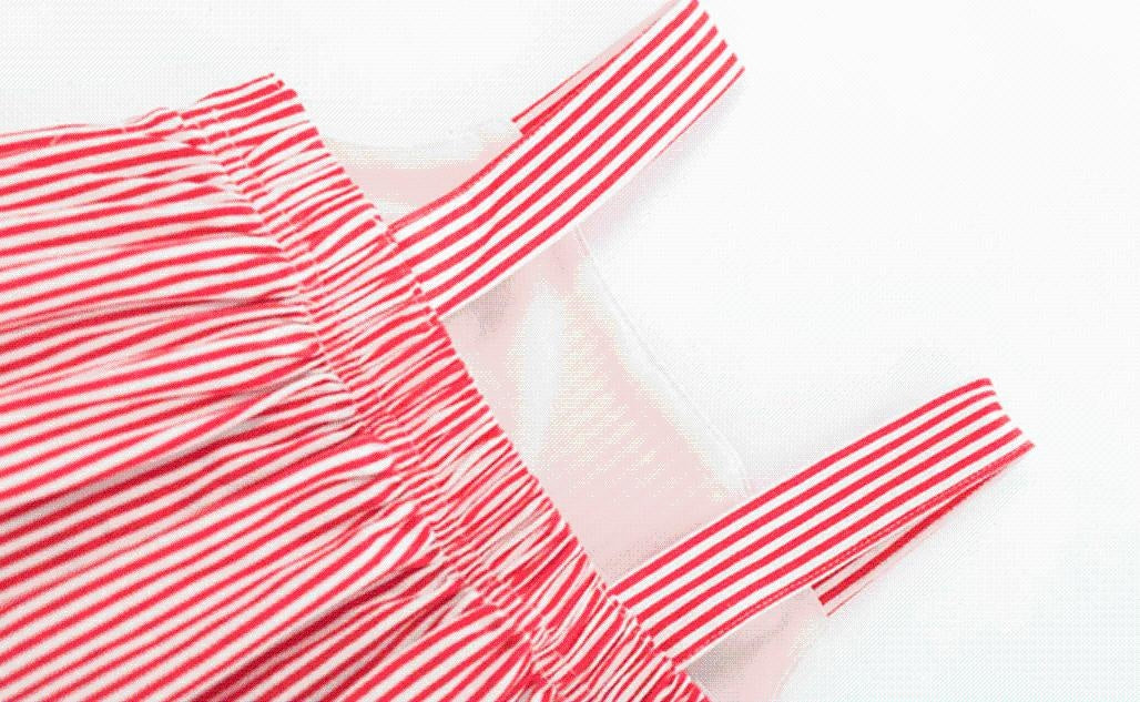 Mini Sailboat Striped Dress