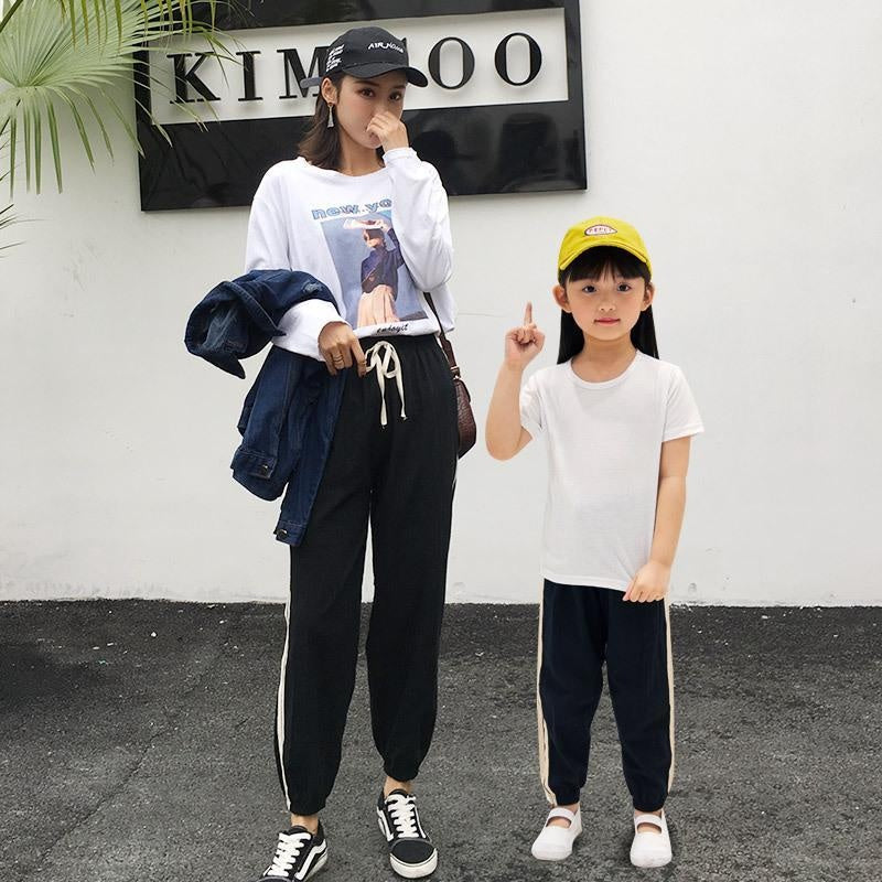 Mom + Me Matching Summer Jogger Pants - MomyMall