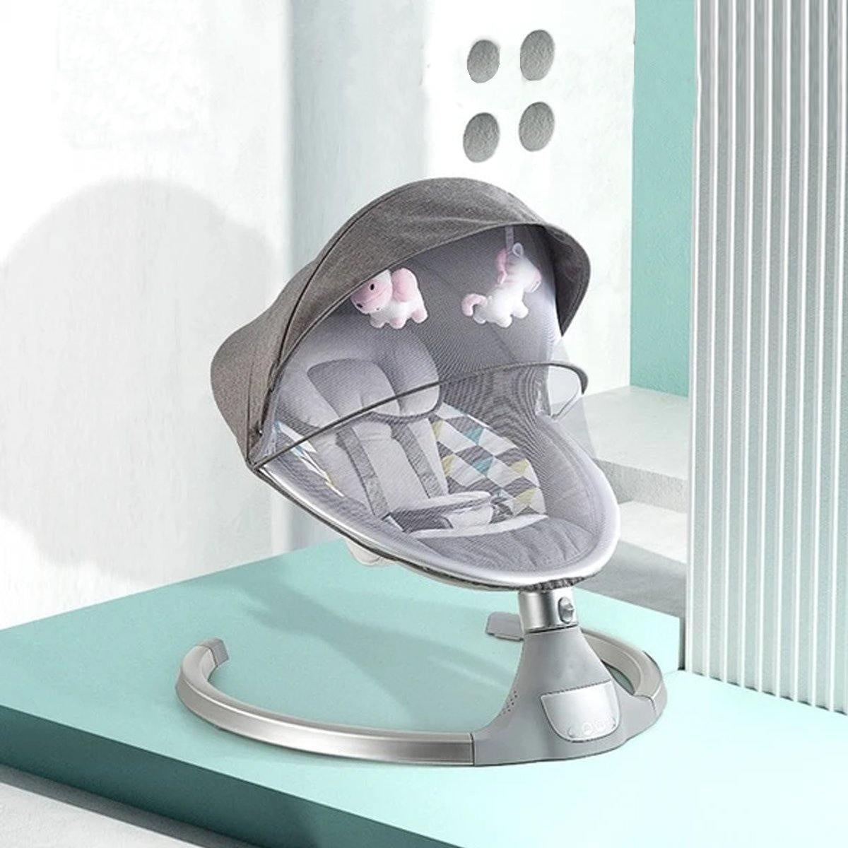 Baby Swing Egg Chair - MomyMall Gray