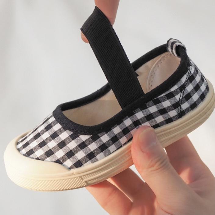 Monica Plaid Casual Canvas Shoes