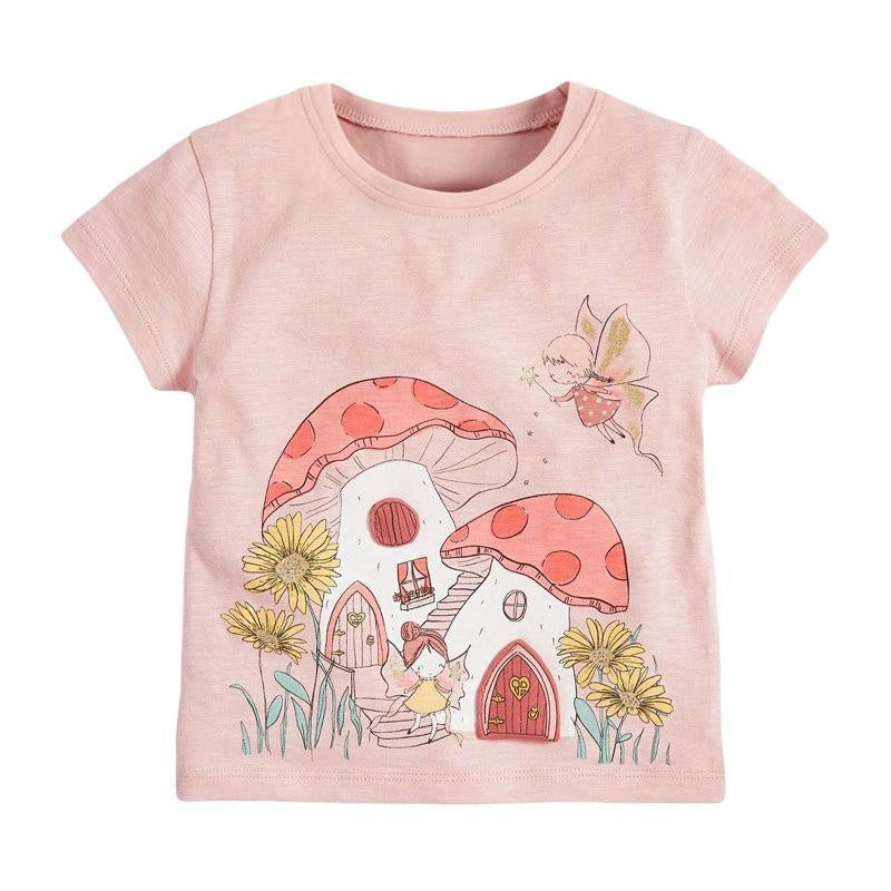 Mushroom Forest Printed Tee