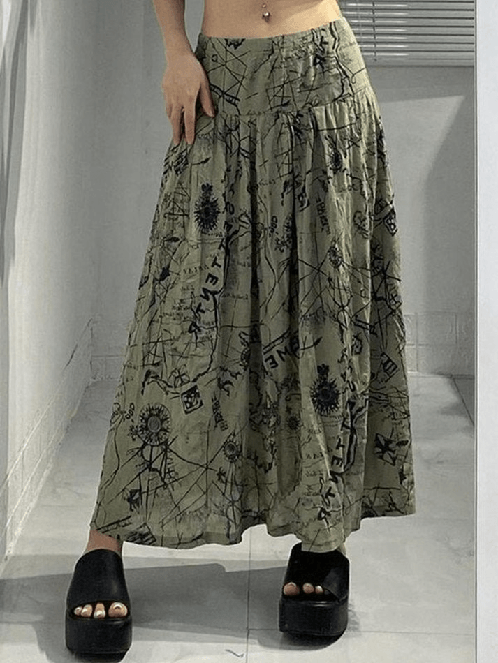 Mystic Dreamy Maxi Skirt