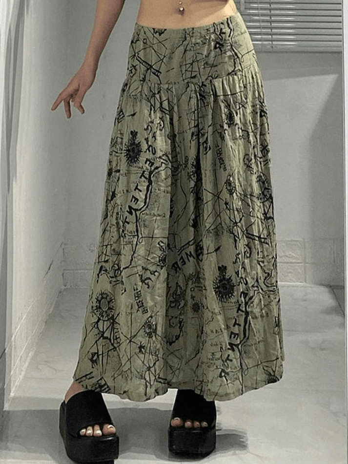 Mystic Dreamy Maxi Skirt