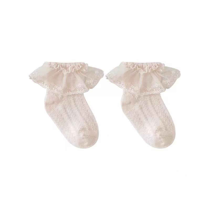 Nancy Frilly Lace Summer Socks