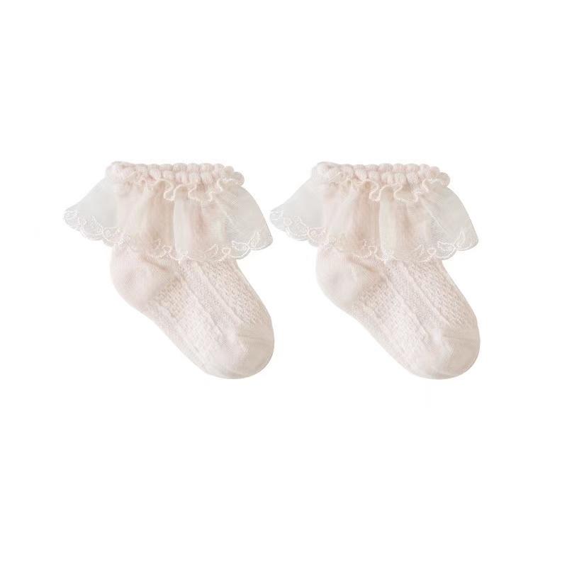 Nancy Frilly Lace Summer Socks