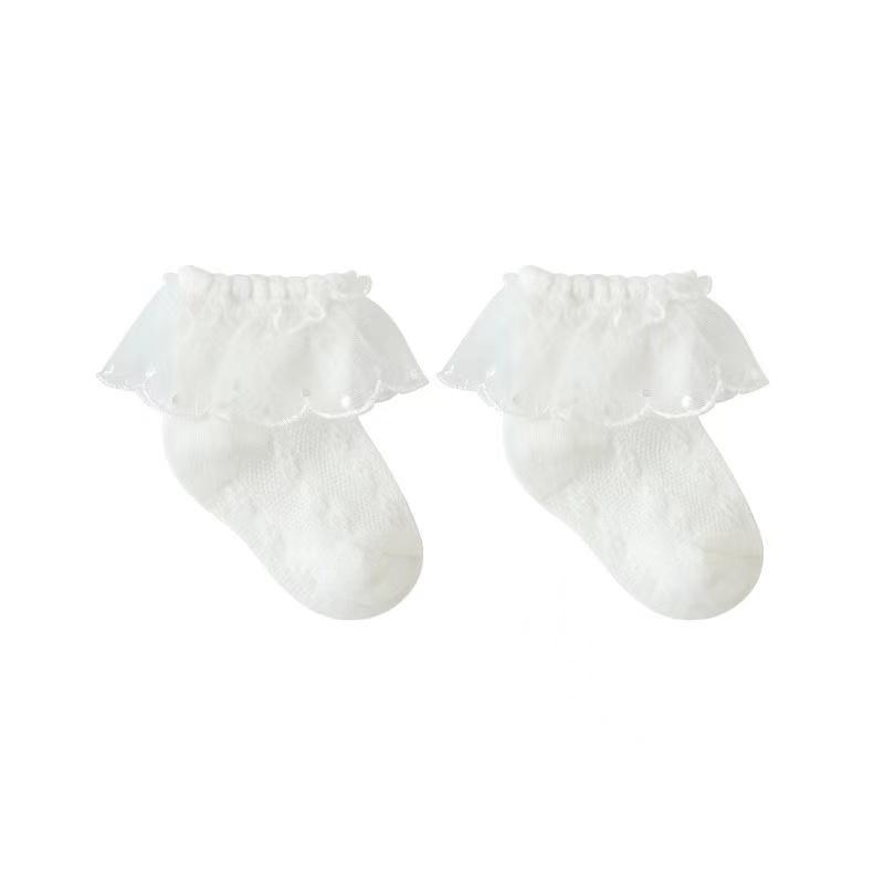 Nancy Frilly Lace Summer Socks