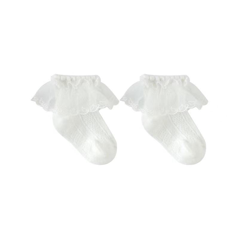 Nancy Frilly Lace Summer Socks