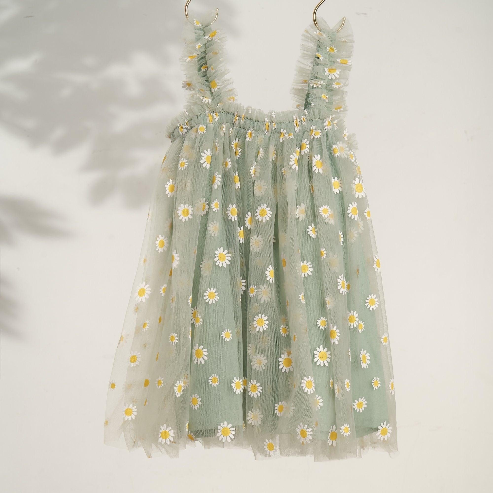 Nikki Daisy Tulle Dress - MomyMall 18-24 Months / Mint