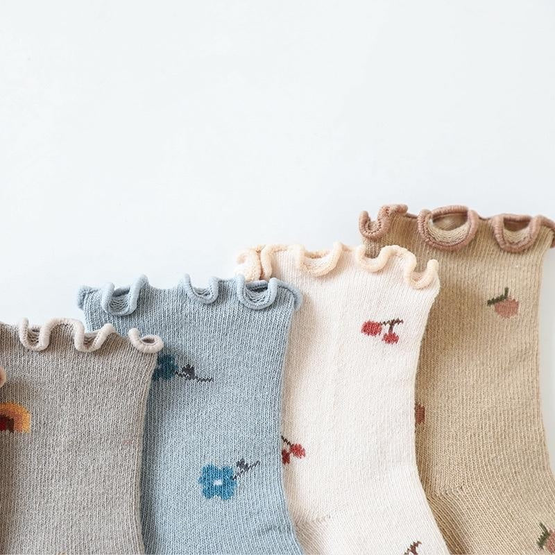 Nita Floral Baby Socks - MomyMall