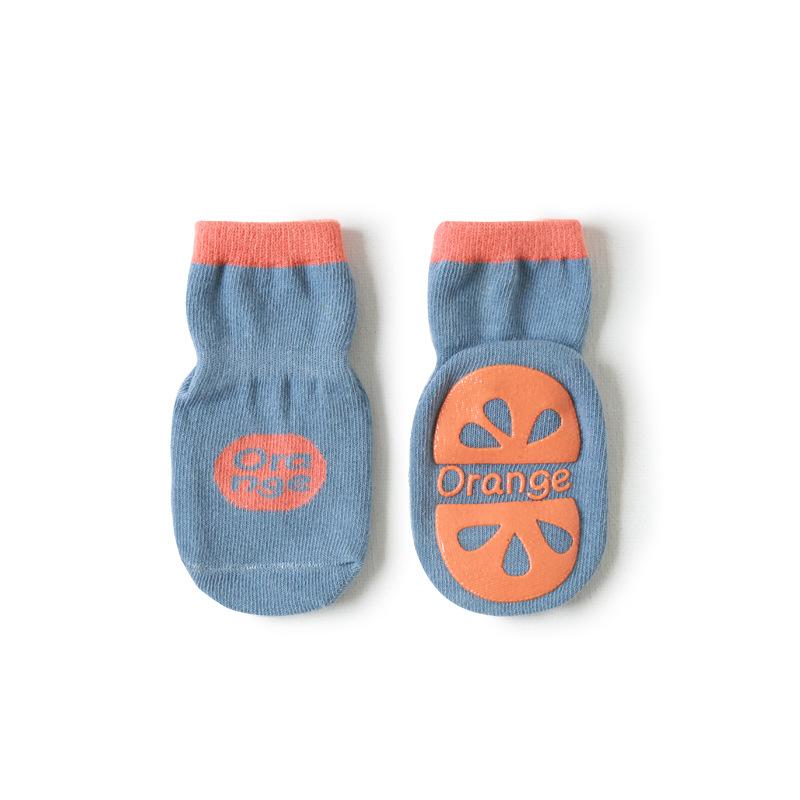 Niya Fruits Non-Slip Socks - MomyMall 0-12 Months / Orange