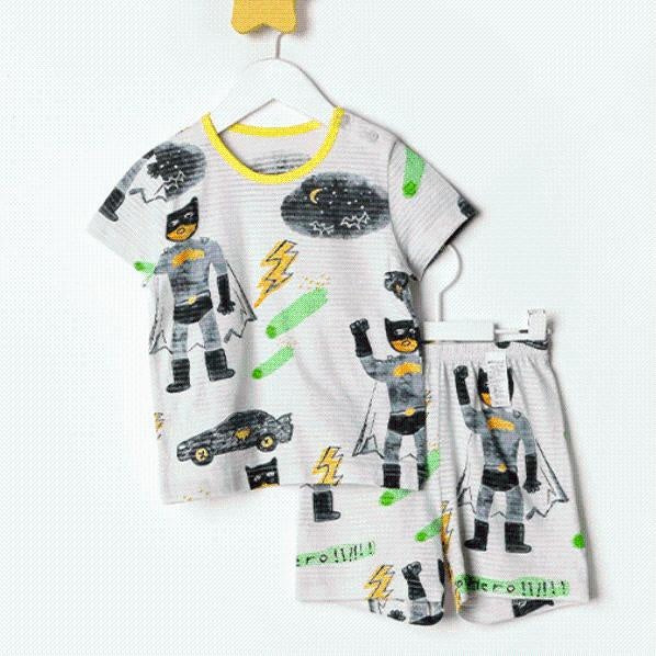 Organic Cotton Animal Hero Short Playset - MomyMall 2-3 Years / Batman