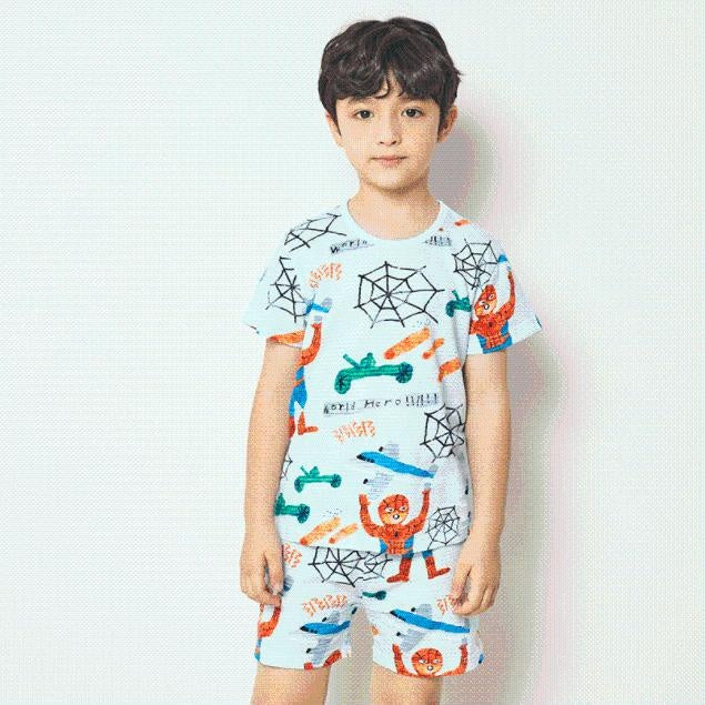 Organic Cotton Animal Hero Short Playset - MomyMall