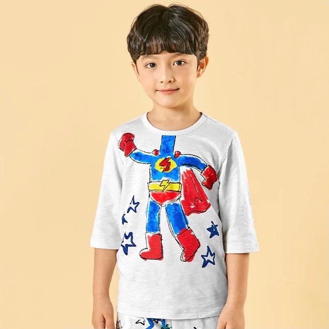 Organic Cotton Hero Zoo Summer Mid Playset - MomyMall 2-3 Years / Superman