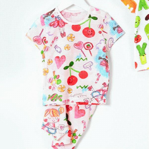 Organic Cotton Princess Fruits Short Playset