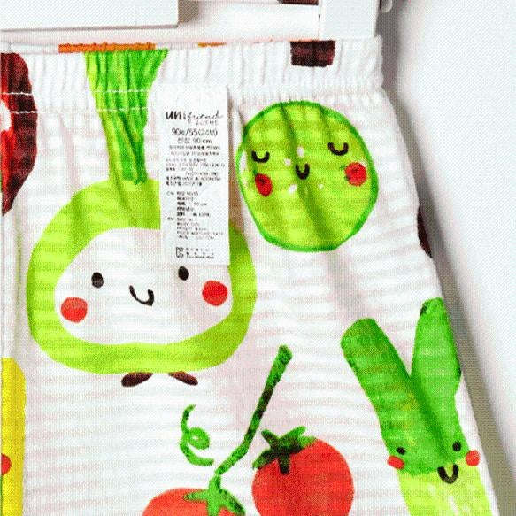 Organic Cotton Princess Fruits Short Playset