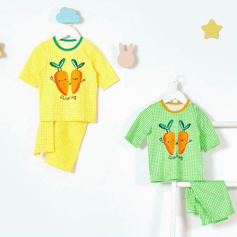 Organic Cotton Smiling Fruits Summer Mid Playset