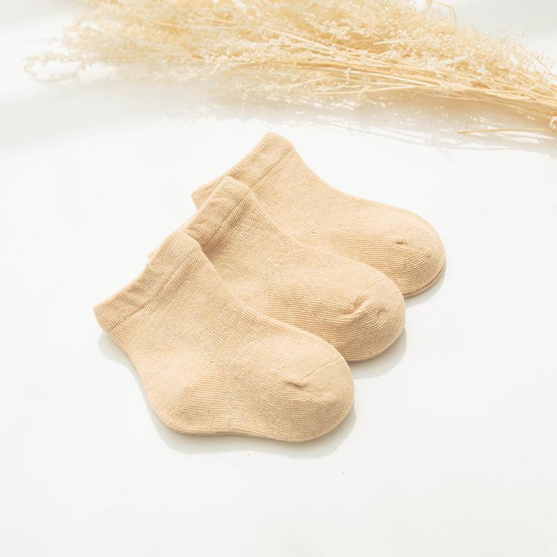 Organic Cotton Summer Basic Socks [Set of 3]