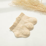 Organic Cotton Summer Basic Socks [Set of 3]