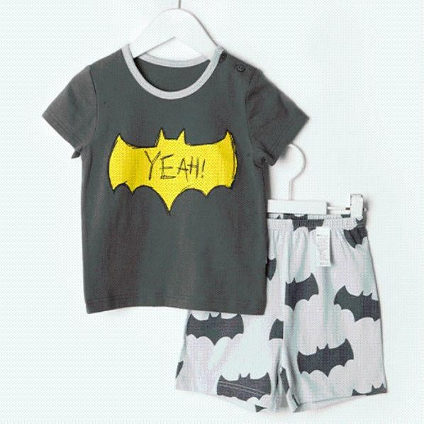 Organic Cotton Super Hero Playset - MomyMall 2-3 Years / Dark Grey