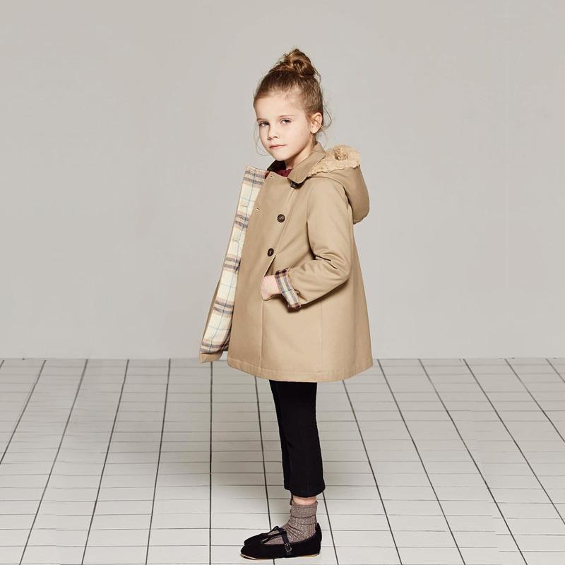 Brook Hooded Winter Trench Coat - MomyMall