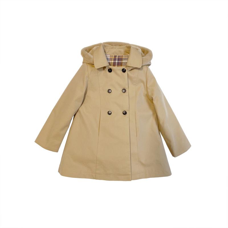 Brook Hooded Winter Trench Coat - MomyMall 2-3 Years