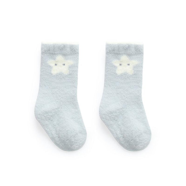 Soft Color Winter Baby Socks - MomyMall Gray / 0-6 Months
