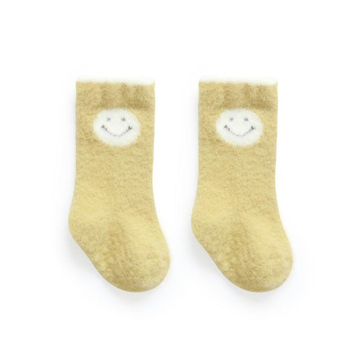 Soft Color Winter Baby Socks - MomyMall Yellow / 0-6 Months