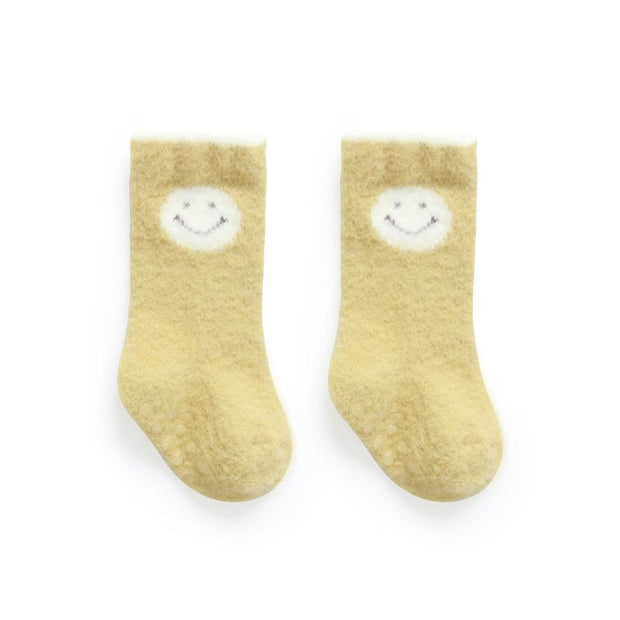 Soft Color Winter Baby Socks - MomyMall Yellow / 0-6 Months