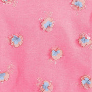 Patch Flowers Ruffle Sleeve Sweatshirt - MomyMall