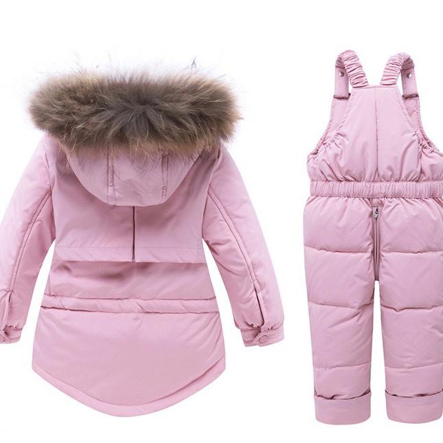 Sally Hooded 2-Piece Snowsuit Set - MomyMall