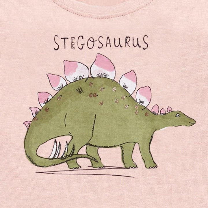 Pastel Stegosaurus Long Sleeve Set - MomyMall