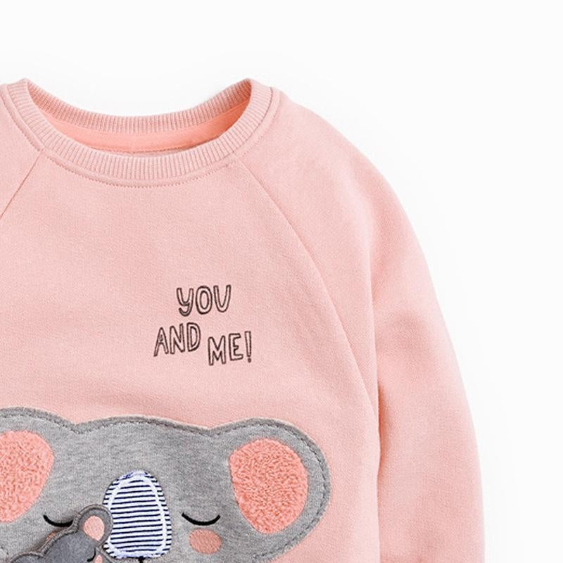 Pocket Koala Patch Sweatshirt - MomyMall