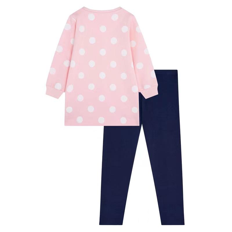 Pocket Rabbit Dots Long Sleeve Set - MomyMall