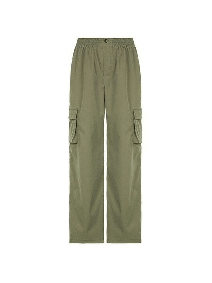 Pocket Y2K Baggy Cargo Pants - MomyMall