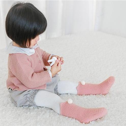 Pom Pom Ball Knee Socks - MomyMall