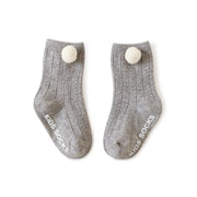 Pompom Non-Slip Socks