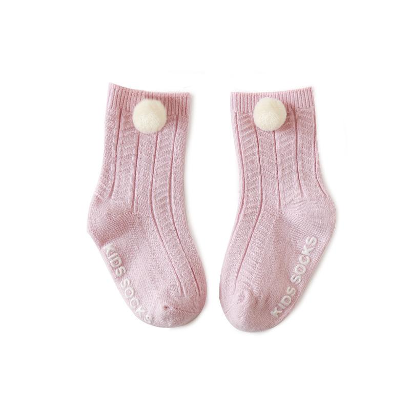 Pompom Non-Slip Socks