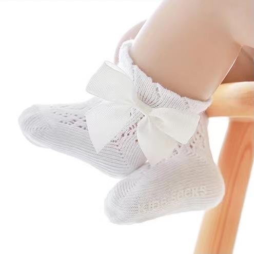 Princess Ribbon Bow Summer Socks