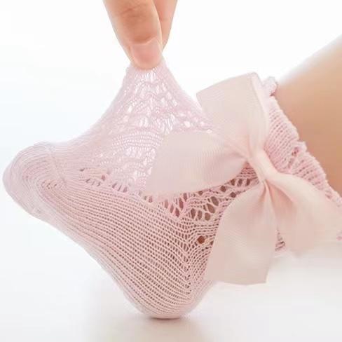 Princess Ribbon Bow Summer Socks