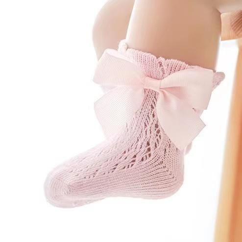 Princess Ribbon Bow Summer Socks