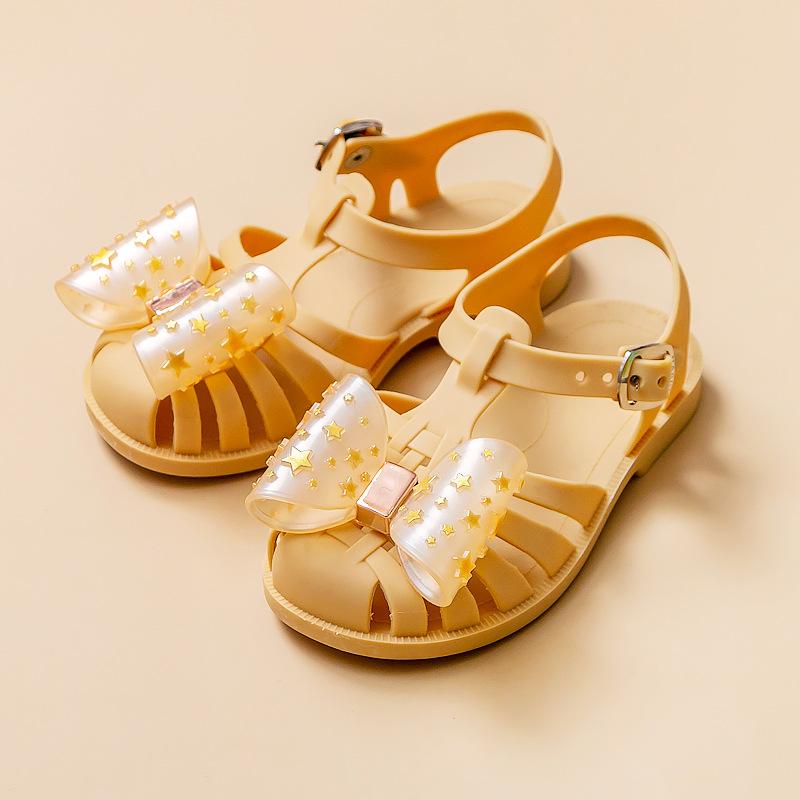 Princess Bow Jelly Sandals