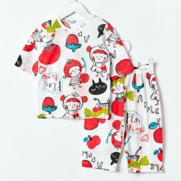 Organic Cotton Cartoon Summer Mid Playset