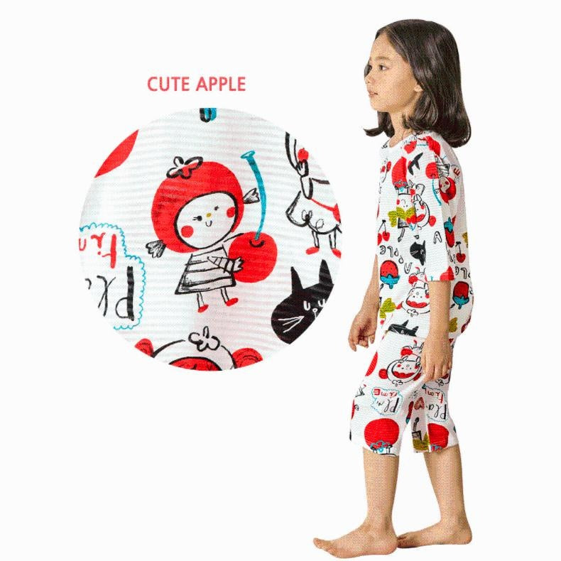 Organic Cotton Cartoon Summer Mid Playset