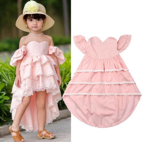 Baby Girl Ruffle Princess Party Pageant Dresses - MomyMall